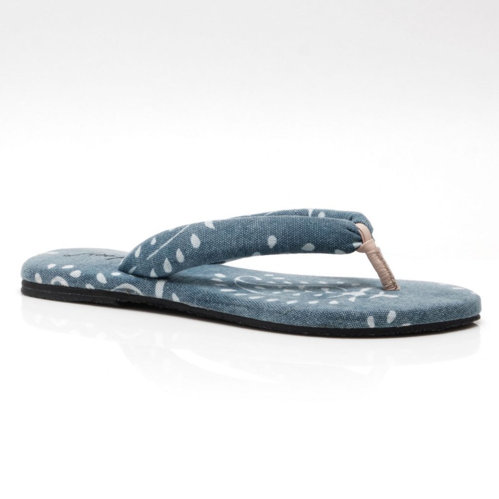 NWOT Free People Blue and White Sandals - Picture 3 of 11